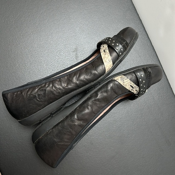 ABEO BioSystem Toni Leather Flat Studded Braided Animal Print Bands - Picture 5 of 11